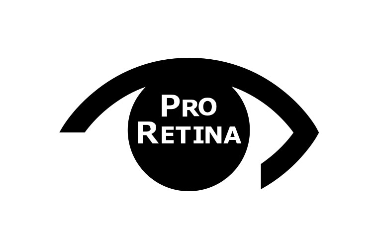 dryAMD.eu Logotipo de la "PRO RETINA".