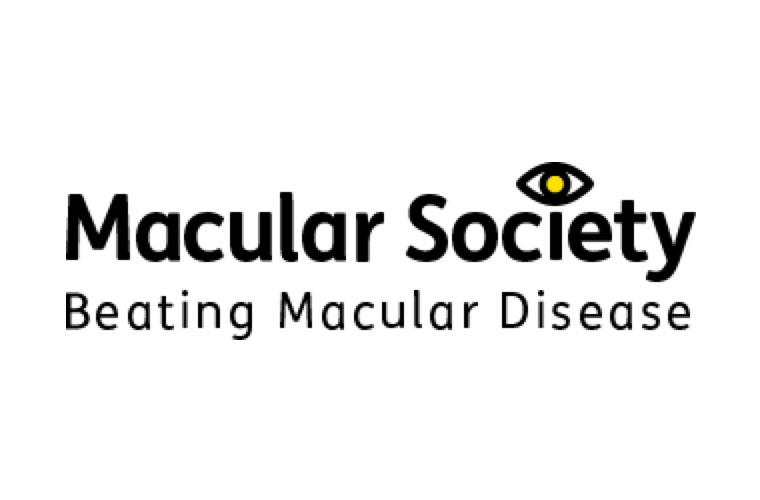 dryAMD.eu Logo der "Macular Society".
